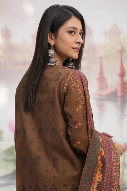 Embroidered Shirt Shalwar Dupatta - 0401