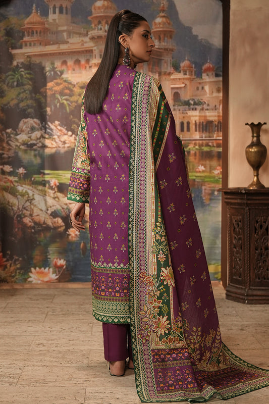 Embroidered Shirt Shalwar Dupatta - 0403