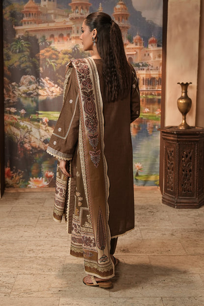Embroidered Shirt Shalwar Dupatta - 0405