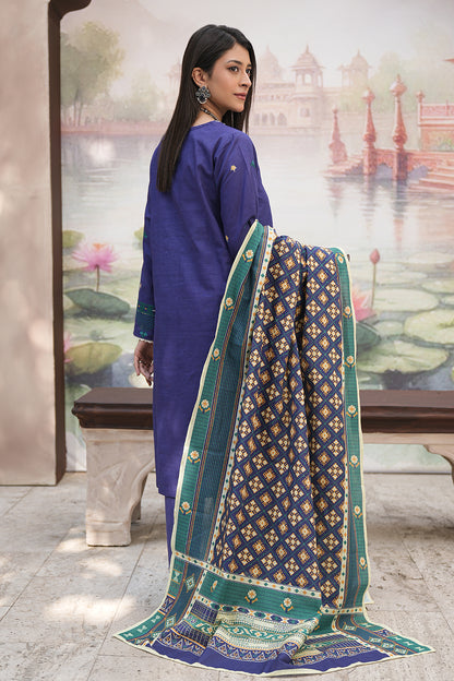 Embroidered Shirt Shalwar Dupatta - 0406