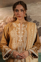 Embroidered Shirt Shalwar Shawl - 0407