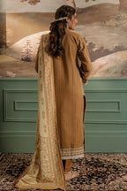 Embroidered Shirt Shalwar Shawl - 0407