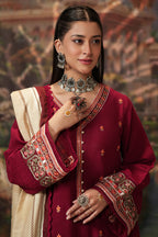 Embroidered Shirt Shalwar Dupatta - 0411