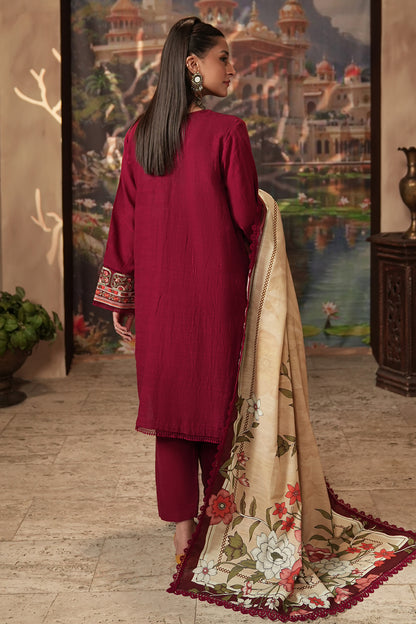 Embroidered Shirt Shalwar Dupatta - 0411