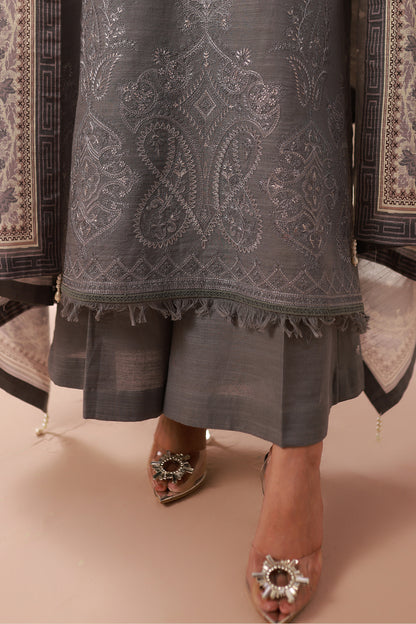 Embroidered Shirt Shalwar Dupatta - 0412