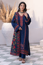 Embroidered Shirt Shalwar Dupatta - 0417