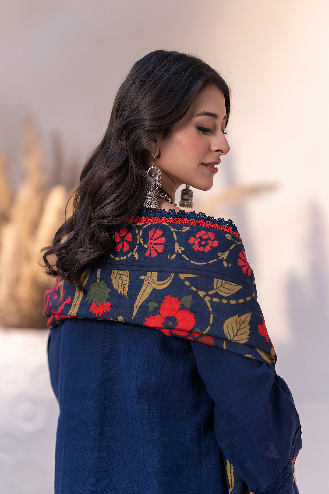 Embroidered Shirt Shalwar Dupatta - 0417