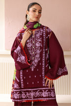 Embroidered Shirt Shalwar Dupatta - 0419