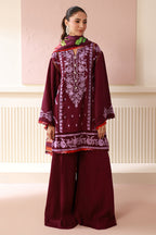 Embroidered Shirt Shalwar Dupatta - 0419