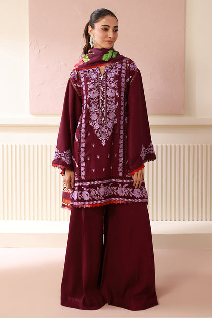 Embroidered Shirt Shalwar Dupatta - 0419
