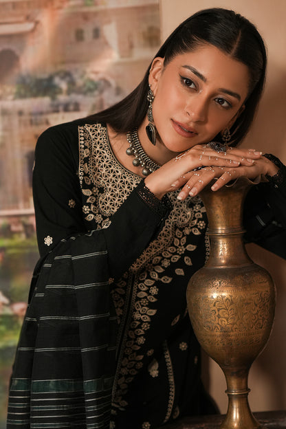 Embroidered Shirt Shalwar Dupatta - 0421