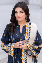 Embroidered Shirt Shalwar Dupatta - 0475