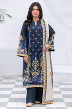 Embroidered Shirt Shalwar Dupatta - 0475