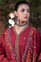 Embroidered Shirt Shalwar Dupatta - 0476