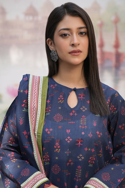 Embroidered Shirt Shalwar Dupatta - 0478