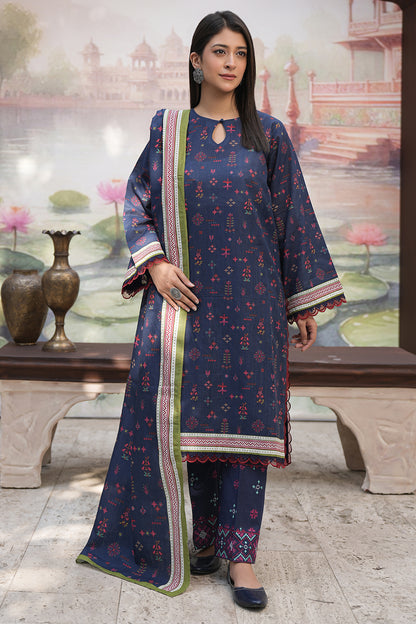 Embroidered Shirt Shalwar Dupatta - 0478