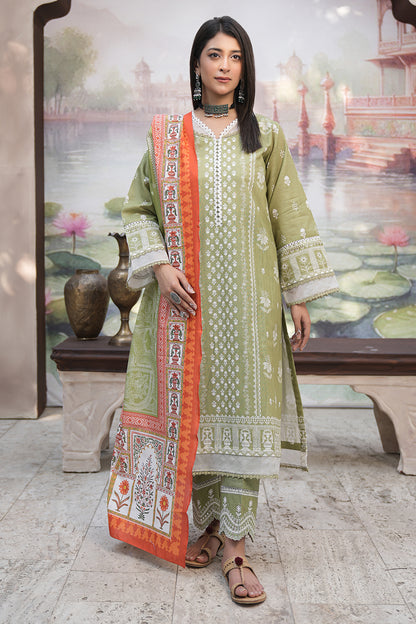 Embroidered Shirt Shalwar Dupatta - 0479