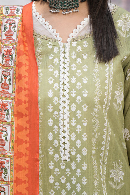 Embroidered Shirt Shalwar Dupatta - 0479