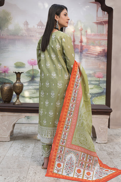 Embroidered Shirt Shalwar Dupatta - 0479