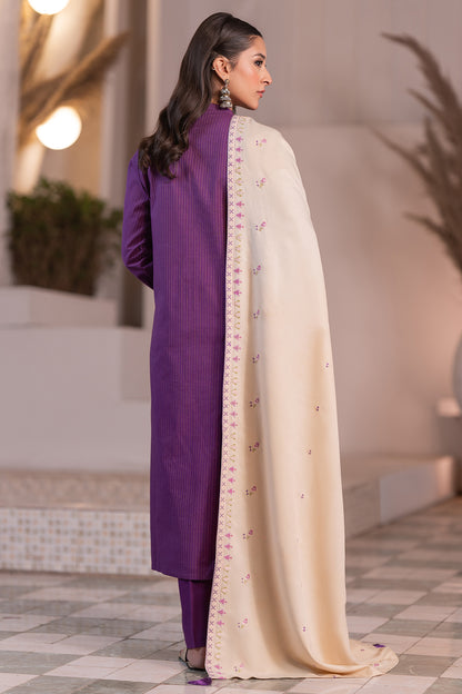 Embroidered Shirt Shalwar Dupatta - 0481