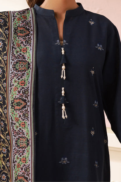 Embroidered Shirt Shalwar Dupatta - 0484