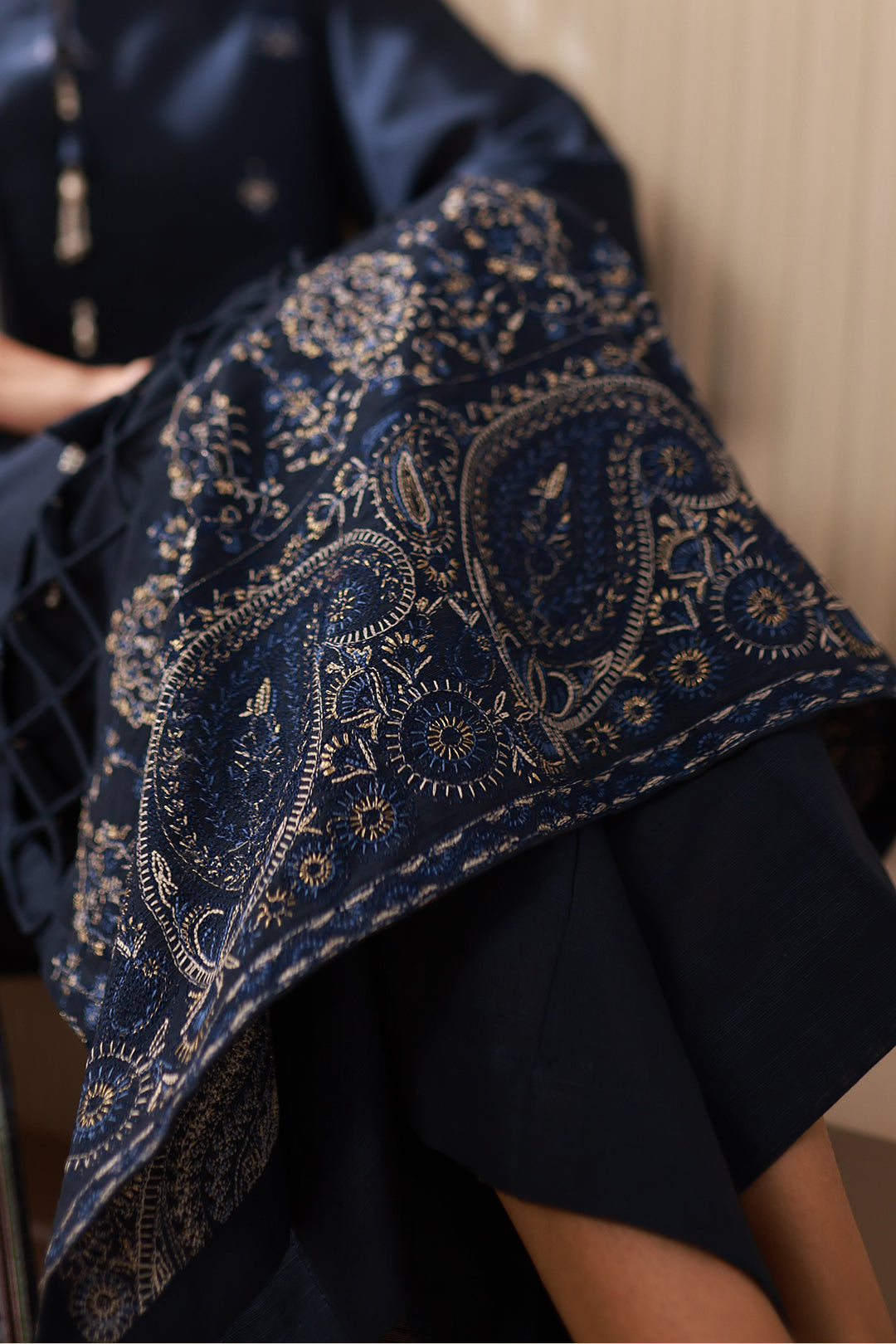 Embroidered Shirt Shalwar Dupatta - 0484