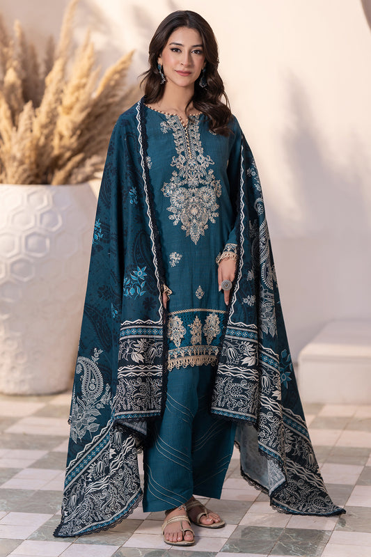Embroidered Shirt Shalwar Dupatta - 0485