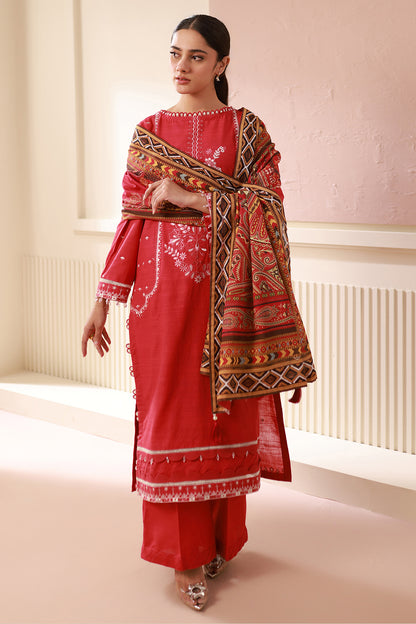 Embroidered Shirt Shalwar Dupatta - 0486