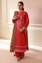 Embroidered Shirt Shalwar Dupatta - 0486
