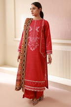 Embroidered Shirt Shalwar Dupatta - 0486