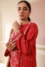 Embroidered Shirt Shalwar Dupatta - 0486