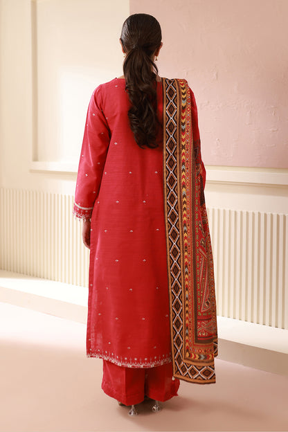 Embroidered Shirt Shalwar Dupatta - 0486