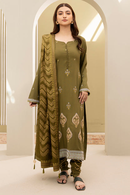Embroidered Shirt Shalwar Dupatta - 0491