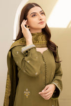 Embroidered Shirt Shalwar Dupatta - 0491