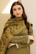 Embroidered Shirt Shalwar Dupatta - 0491