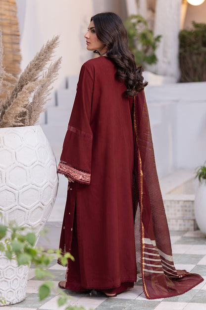 Embroidered Shirt Shalwar Dupatta - 0492