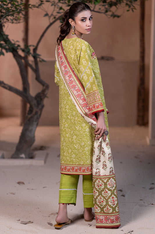 Embroidered Shirt Shalwar Dupatta - 0535