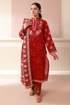 Embroidered Shirt Shalwar Dupatta - 0536