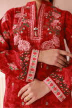 Embroidered Shirt Shalwar Dupatta - 0536