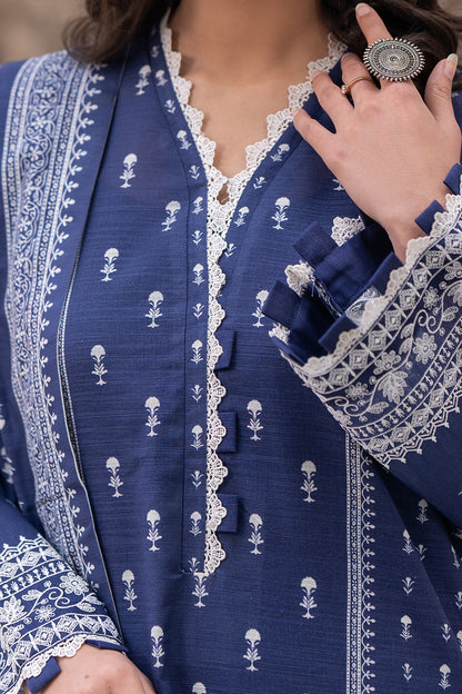 Embroidered Shirt Shalwar Dupatta - 0538