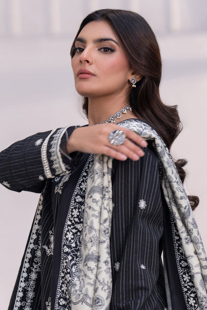 Embroidered Shirt Shalwar Dupatta - 0540