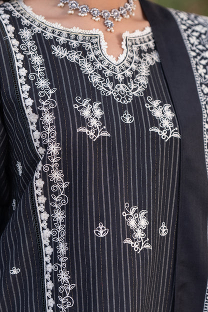 Embroidered Shirt Shalwar Dupatta - 0540