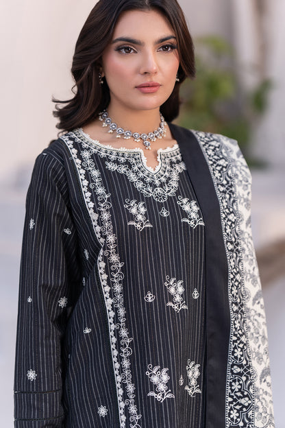 Embroidered Shirt Shalwar Dupatta - 0540