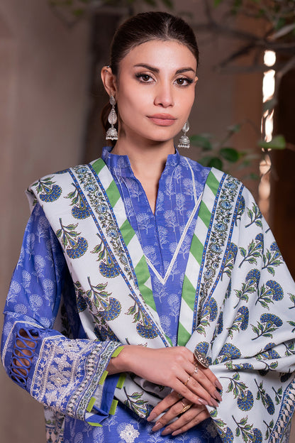 Embroidered Shirt Shalwar Dupatta - 0589