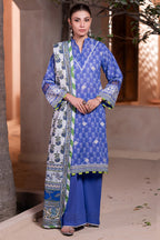 Embroidered Shirt Shalwar Dupatta - 0589