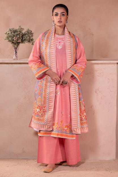 Embroidered Shirt Shalwar Dupatta - 0590
