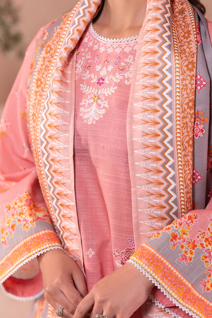 Embroidered Shirt Shalwar Dupatta - 0590