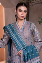 Embroidered Shirt Shalwar Dupatta - 0591