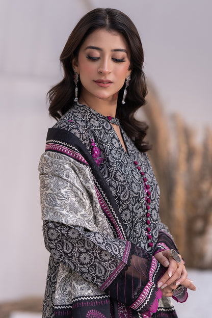 Embroidered Shirt Shalwar Dupatta - 0592