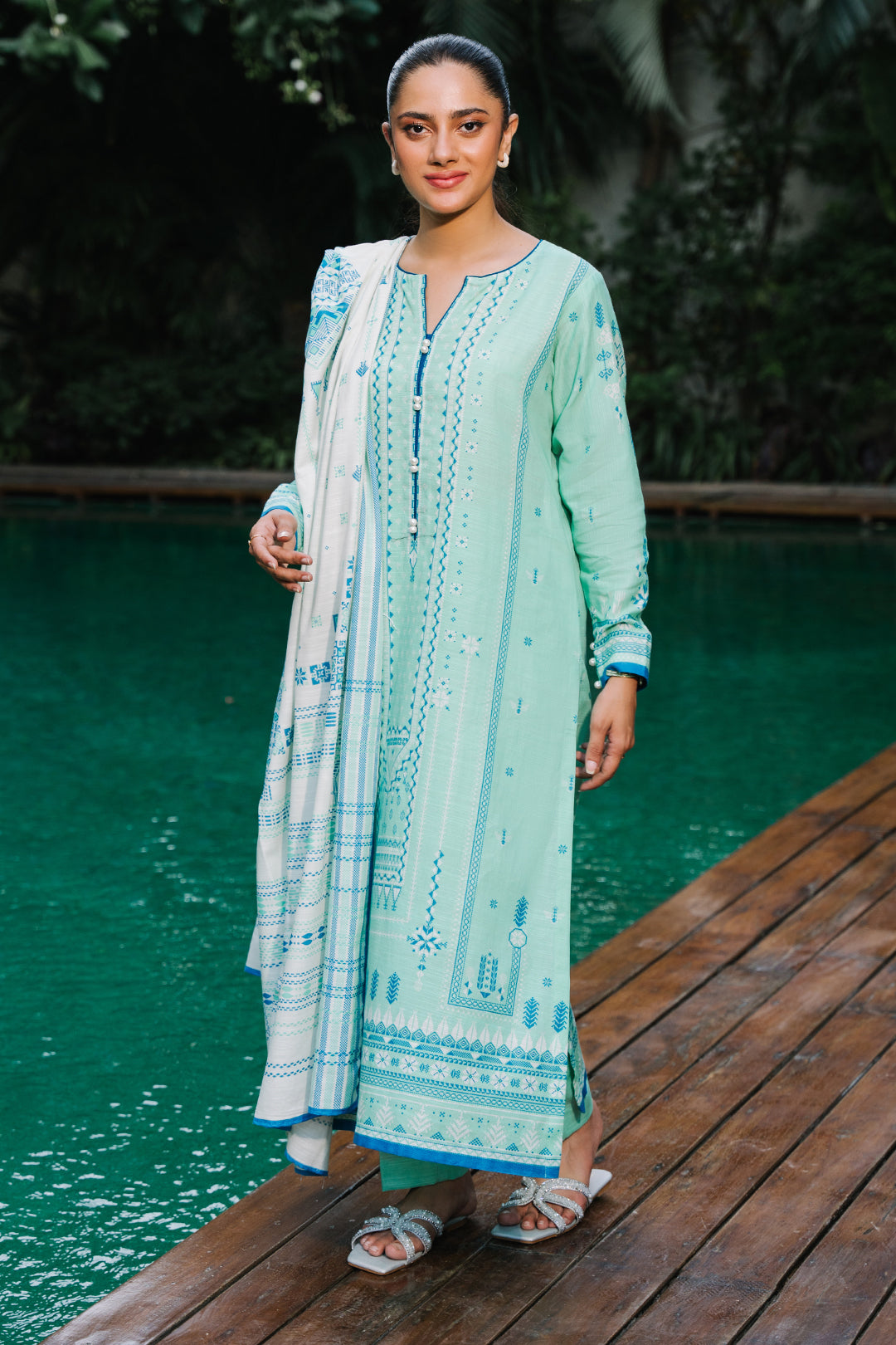 Shirt Shalwar Dupatta - 0185